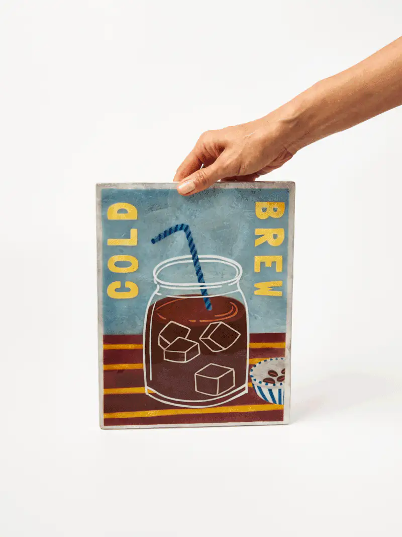 BARISTA WALL ART COLD BREW - Image 2