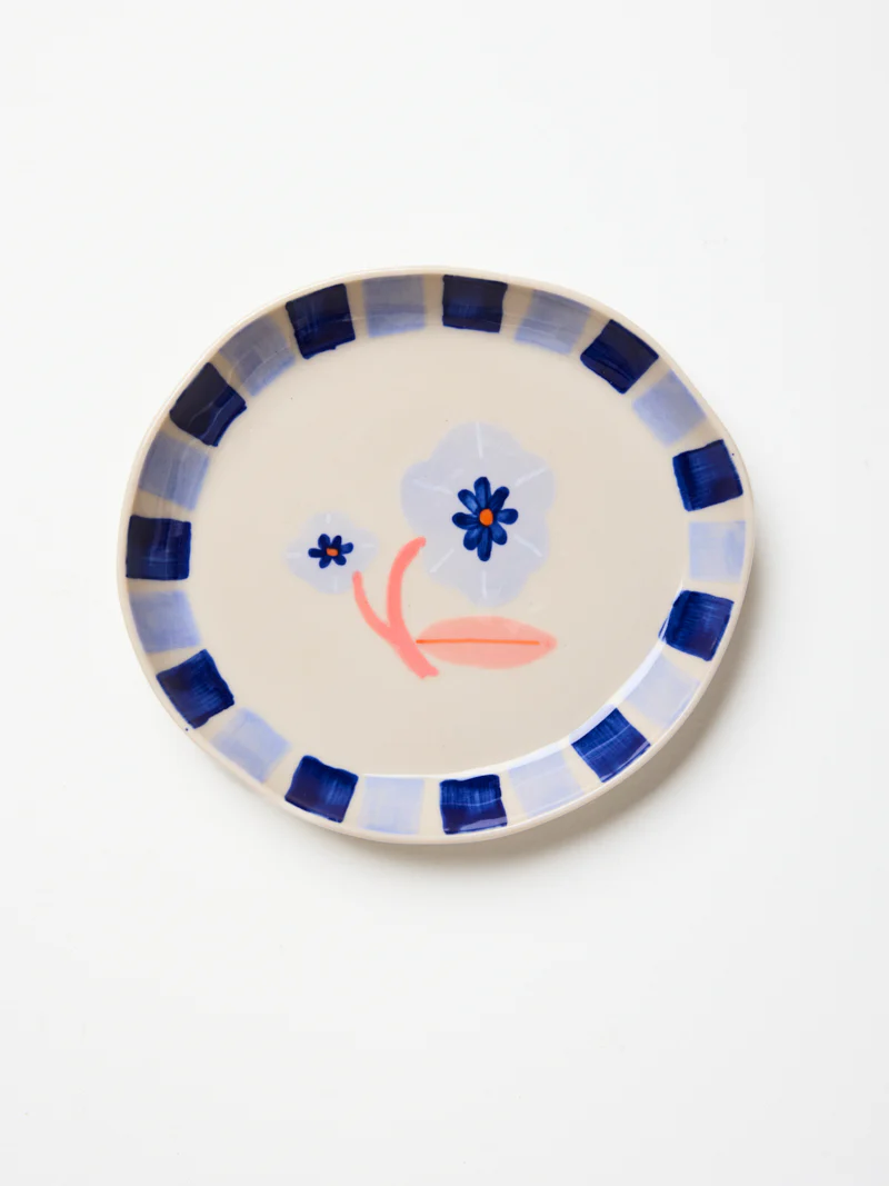 BLOOMIE BLUE FLOWER DISH - Image 3