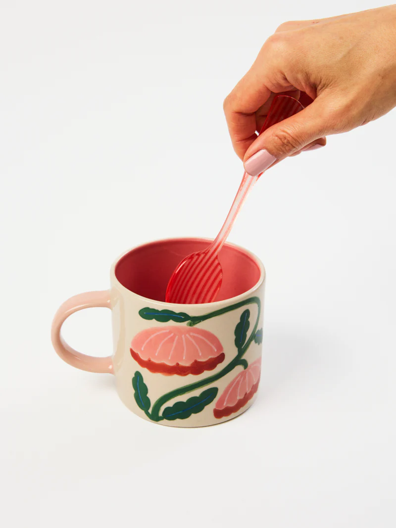 BLOOMIE PINK FLOWER MUG - Image 3