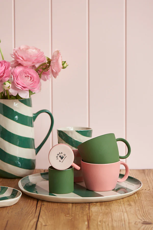 CABANA STRIPE JUG GREEN - Image 5