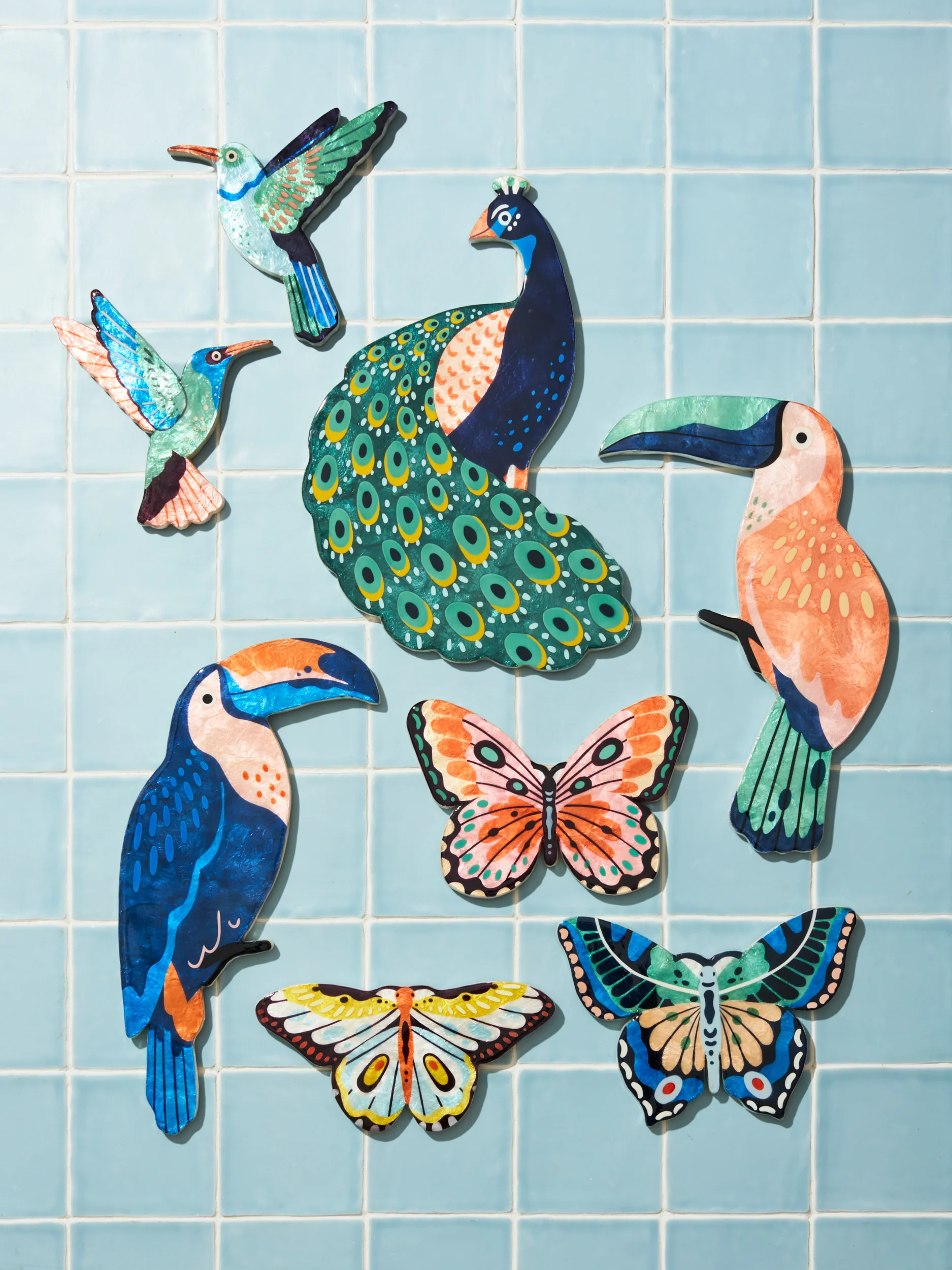 CANOPY PEACOCK WALL ART - Image 2