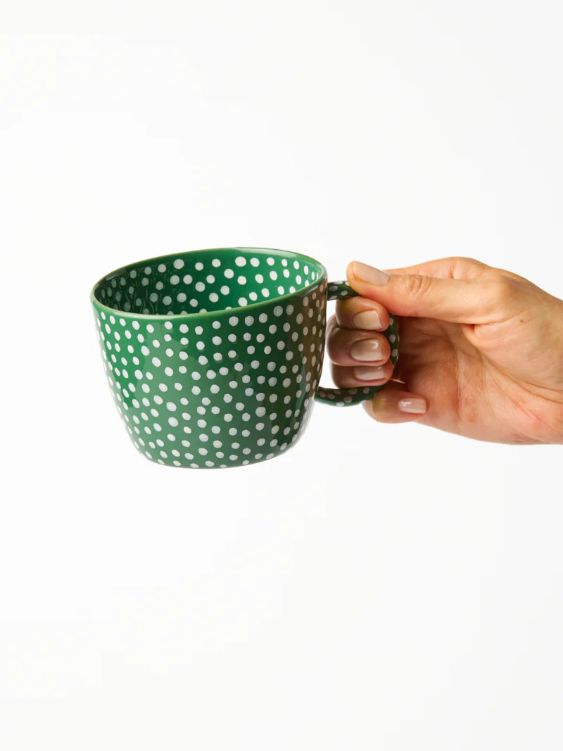 CHINO MUG GREEN SPRINKLE - Image 3