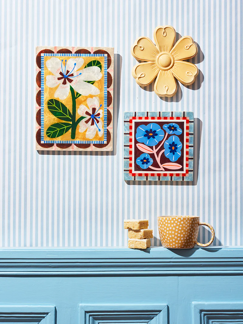 DAISY WALL ART MUSTARD - Image 2