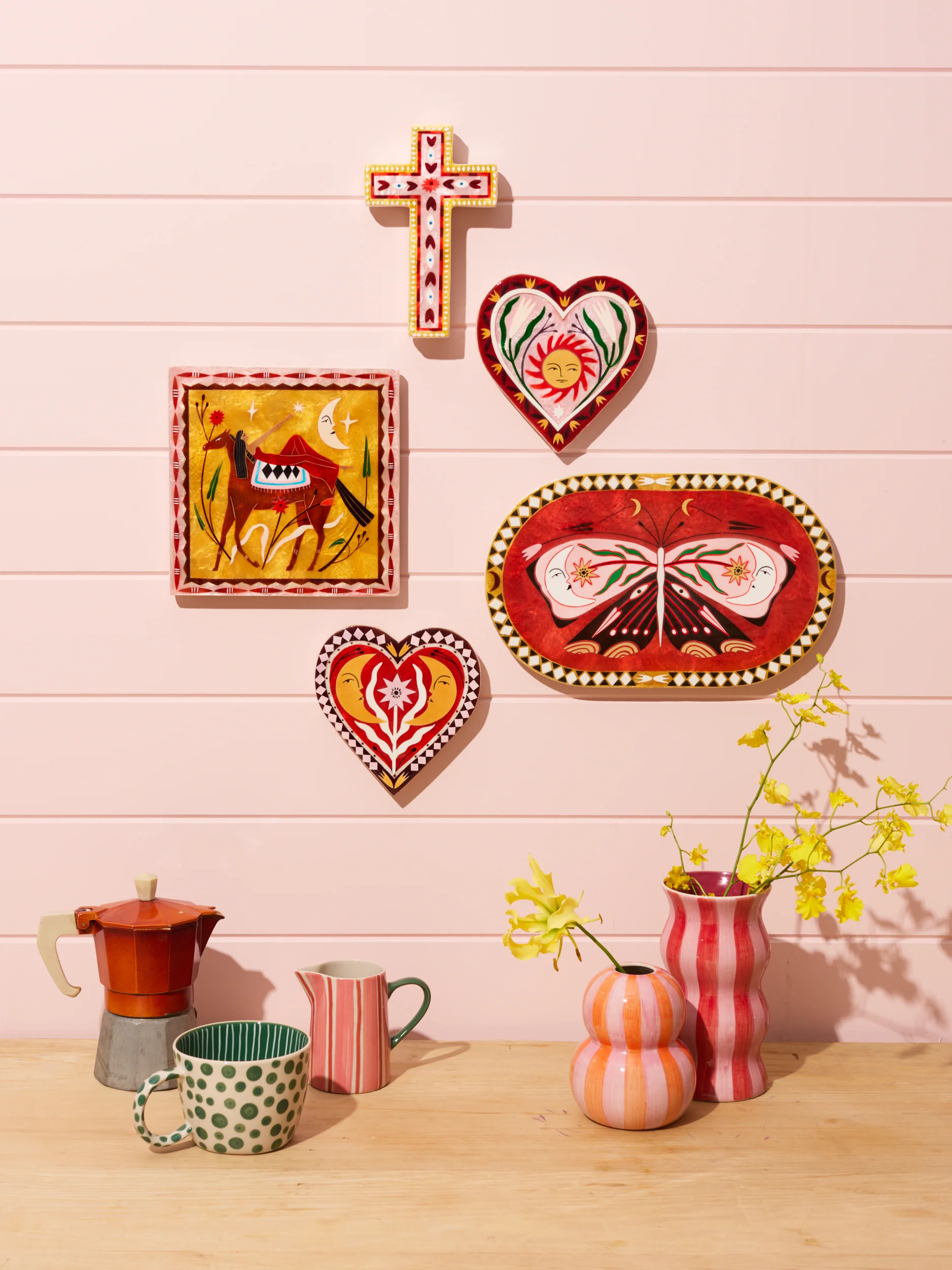 FABLE PINK SMALL CROSS - Image 3
