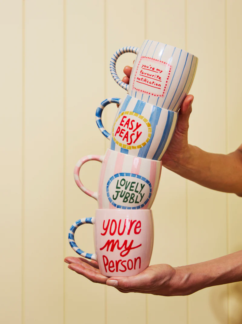 LOVE NOTES MUG LOVELY JUBBLY - Image 4
