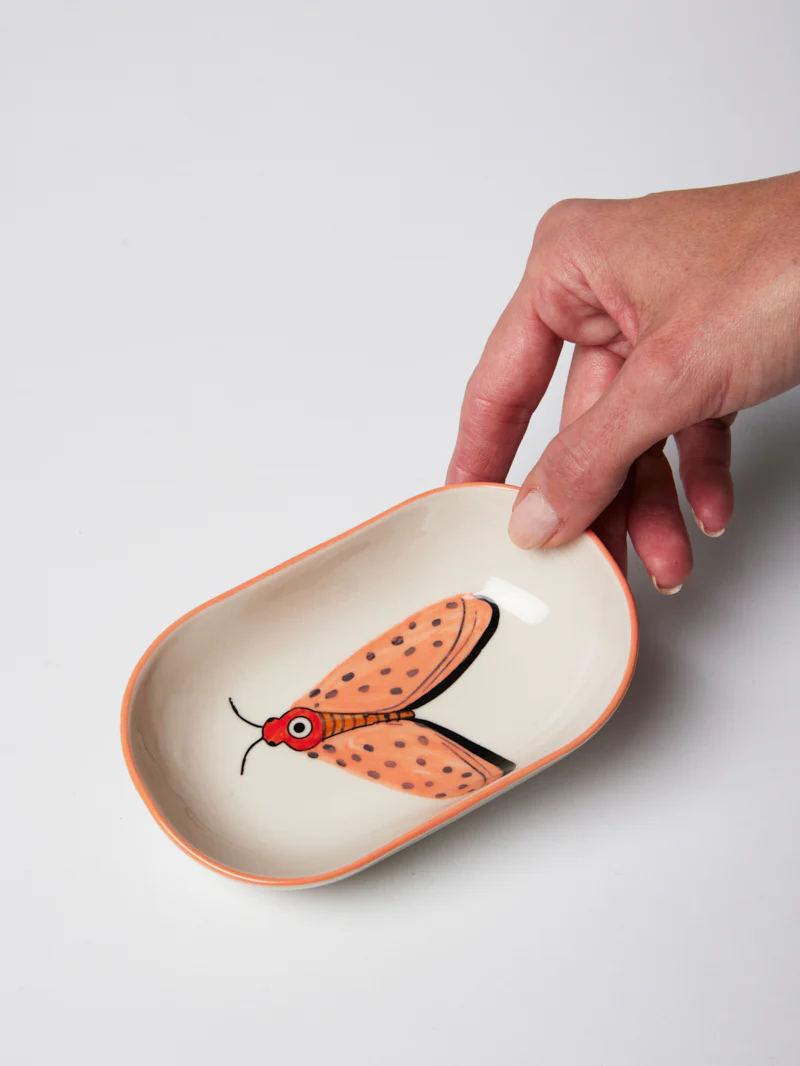 MOTH PARTY DISH PINK - Image 5