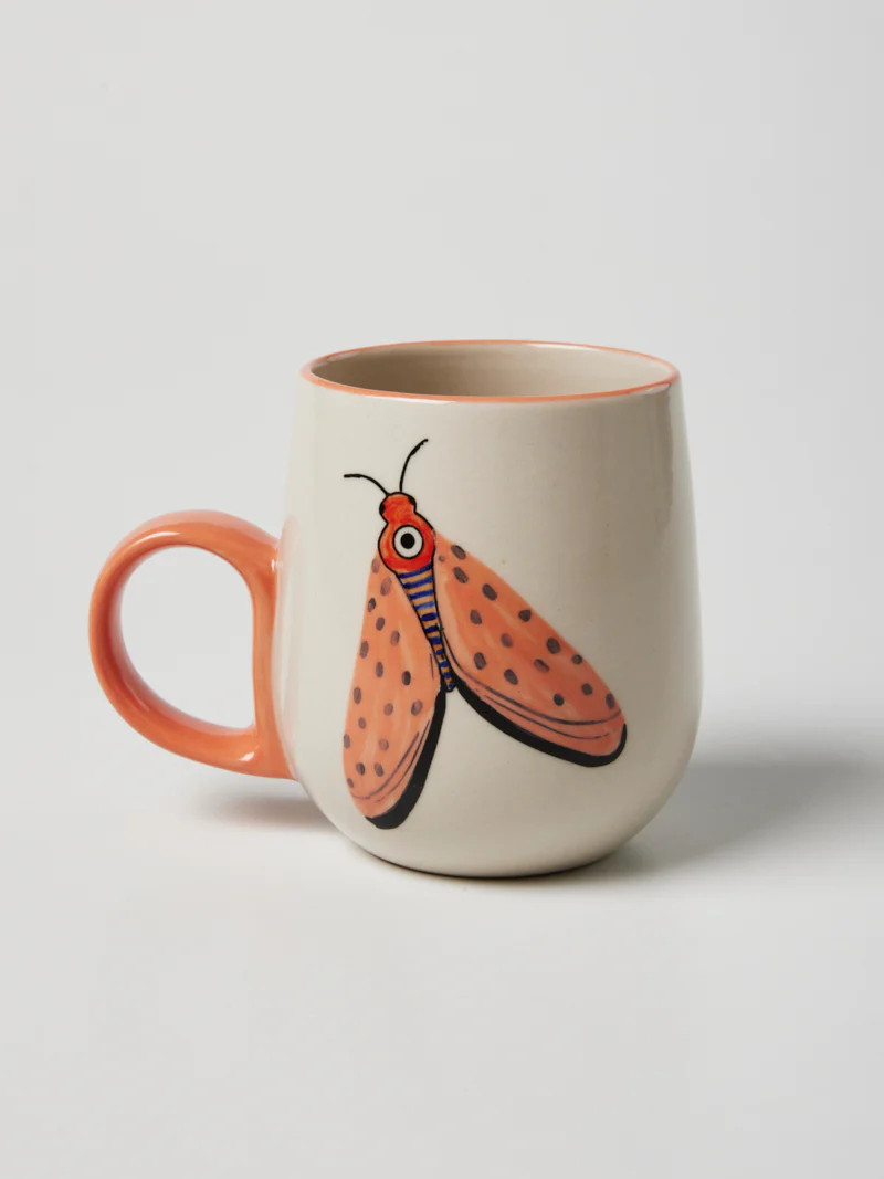 MOTH PARTY MUG PINK - Image 4